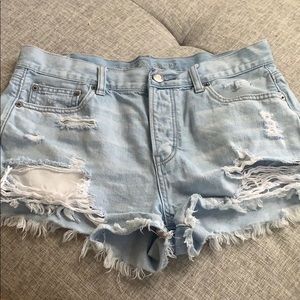 Size 10 American Eagle jean shorts